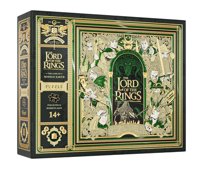 Lord of The Rings Jigsaw Puzzle - 1,000 Piece Jigsaw Puzzle - Officially Licensed Lord of The Rings Merchandise & Collectibles - Precision Fit and Premium Quality - Intermediate Puzzle