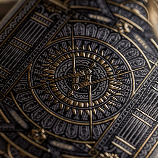 Hudson Playing Cards (Black) by theory11