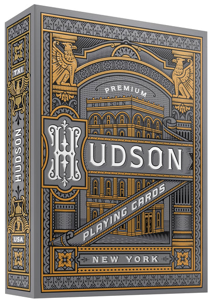 Hudson Playing Cards (Black) by theory11