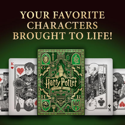 Harry Potter Playing Cards - Slytherin