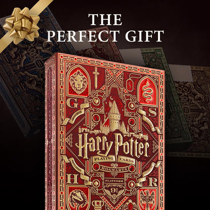theory11 Harry Potter Playing Cards - Red (Gryffindor)