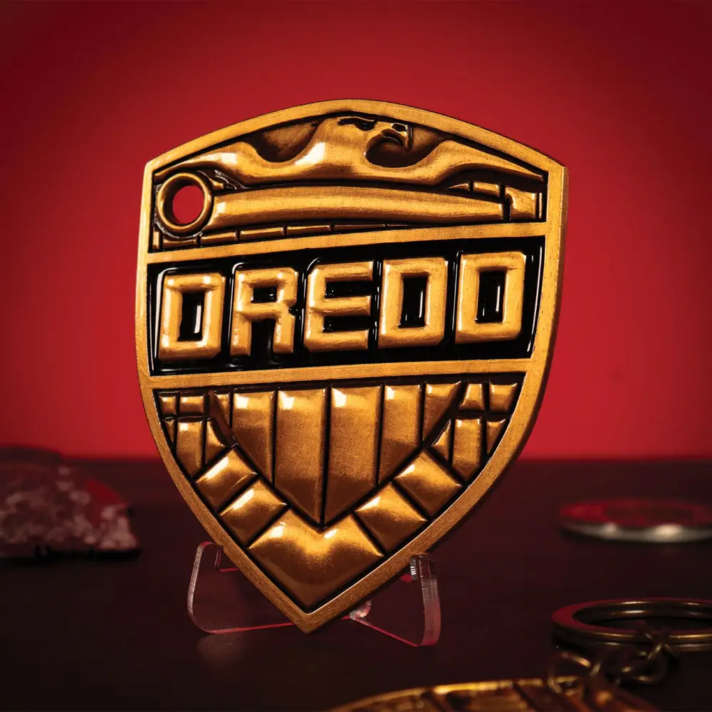 2000 AD Judge Dredd Badge Replica