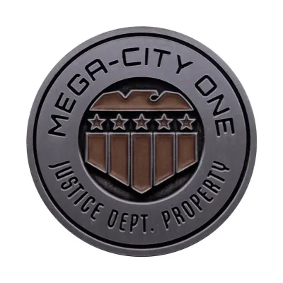 2000 AD Judge Dredd Mega-City One Coin