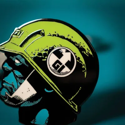 2000 AD Rogue Trooper GI Pin Badge