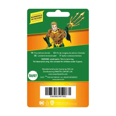 DC Comics Aquaman Limited Edition Pin Badge