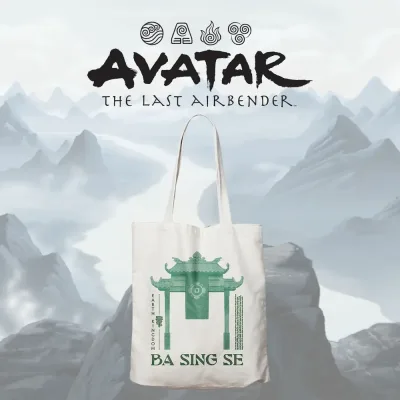 Avatar the Last Airbender Ba Sing Se Tote Bag