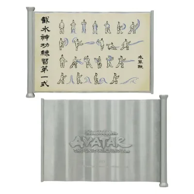 Avatar: The Last Airbender - Waterbending Scroll Metal Replica