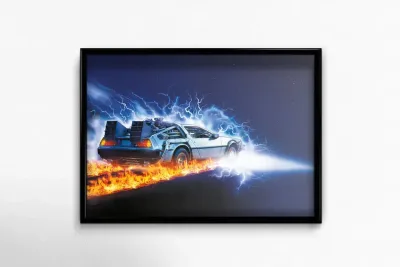 Back to the Future Limited Edition Art Print - 1