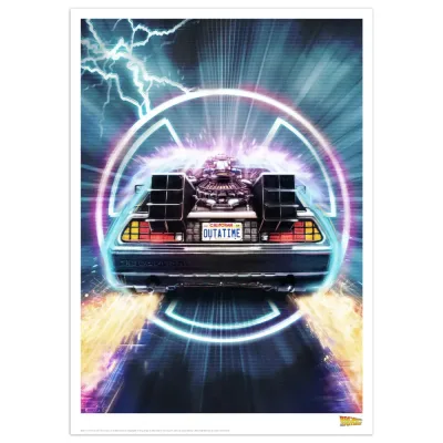 Back to the Future Limited Edition Art Print - 3