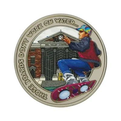 Back to the Future Hoverboard Coin