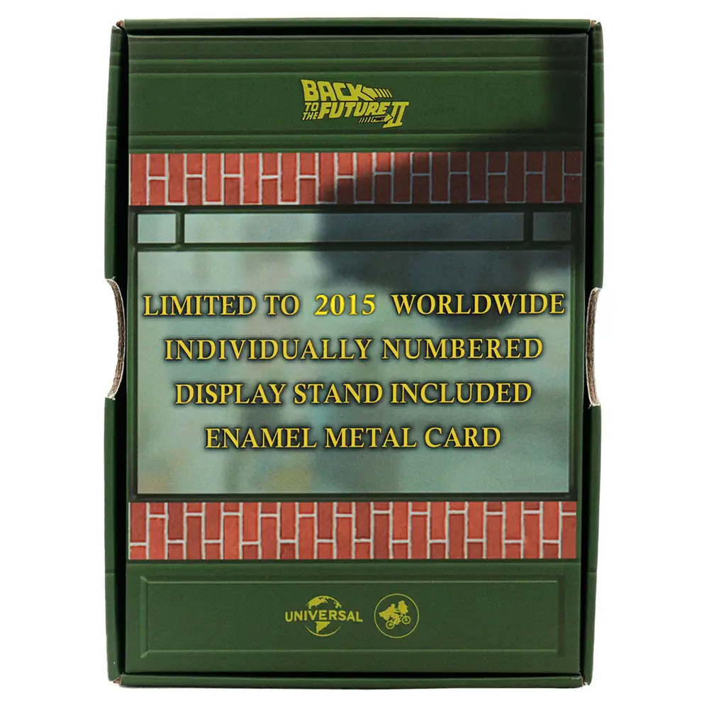 Back to the Future Limited Edition Sport Almanac Ingot