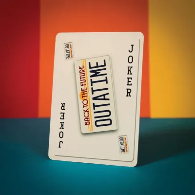 Back to the Future Playing Cards CDU Containing 12 Packs
