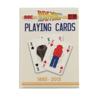 Back to the Future Playing Cards CDU Containing 12 Packs