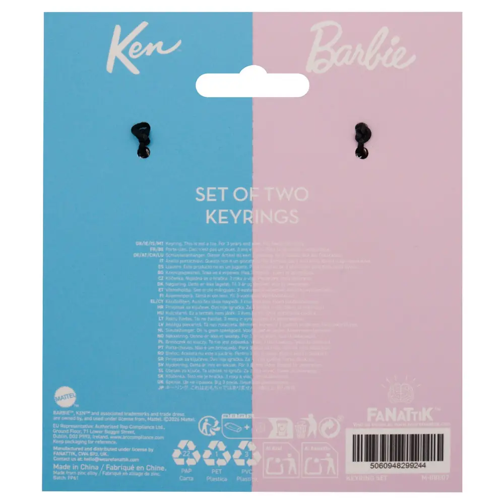 Barbie™ - Barbie & Ken™ Twin Box Keyrings