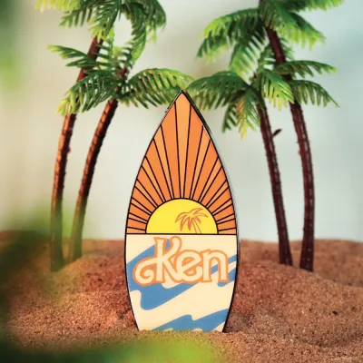 Barbie™ - Ken™ Surfboard Magnetic Bottle Opener