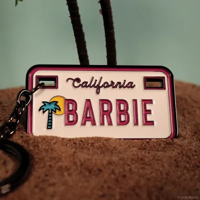 Barbie™ - Limited Edition License Plate Keyring