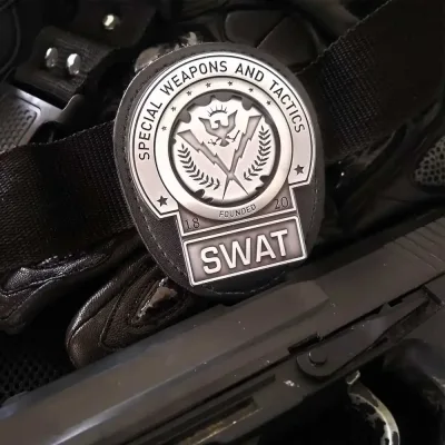 Batman The Dark Knight Replica Gotham City SWAT Badge