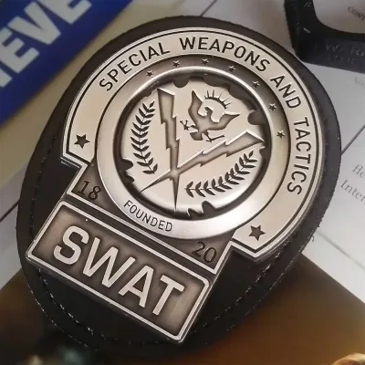 Batman The Dark Knight Replica Gotham City SWAT Badge