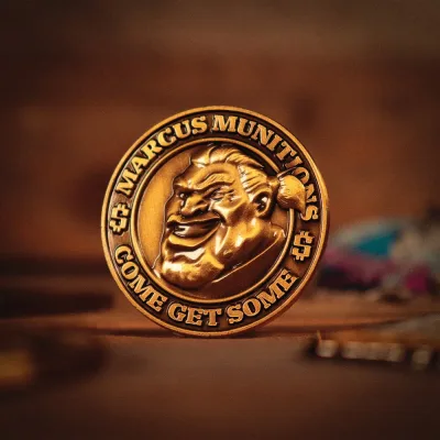 Borderlands Marcus Munitions Limited Edition Coin