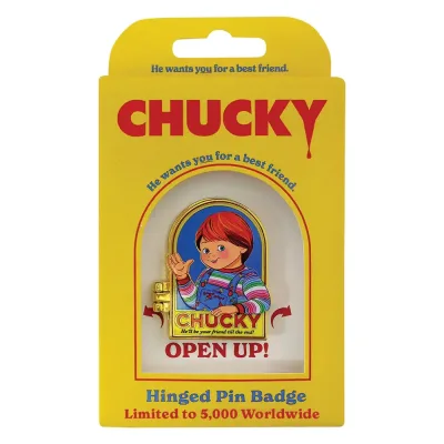 Chucky Limited Edition Hinged Pin Badge