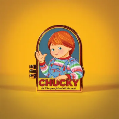 Chucky Limited Edition Hinged Pin Badge
