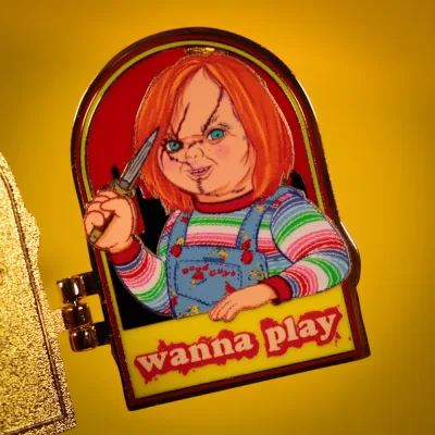 Chucky Limited Edition Hinged Pin Badge