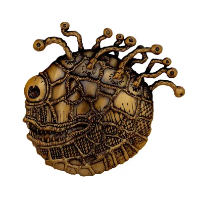 Dungeons & Dragons 50th Anniversary Beholder Twin Medallion Set