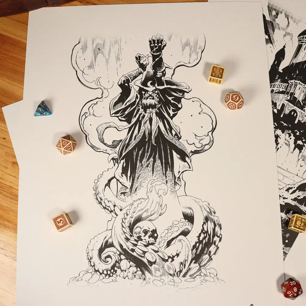 Dungeons & Dragons Limited Edition Lithograph Set