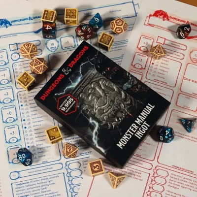 Dungeons & Dragons Limited Edition Monster Manual Ingot
