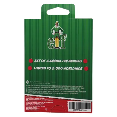 ELF Limited Edition Triple Pin Badge Set