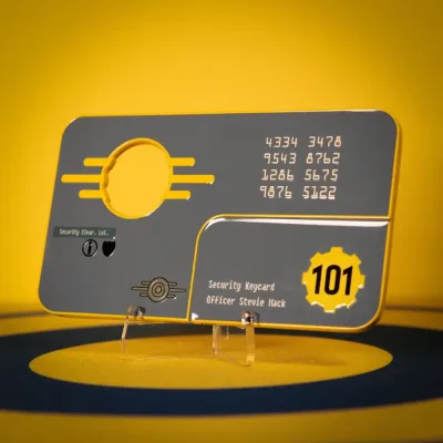 Fallout 3 Vault 101 Limited Edition Security Keycard Replica