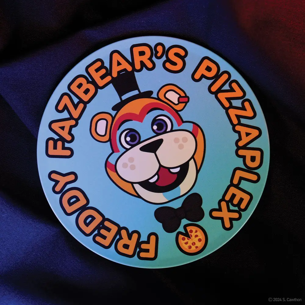 Five Nights at Freddy's Printed Metal Drinks Coasters