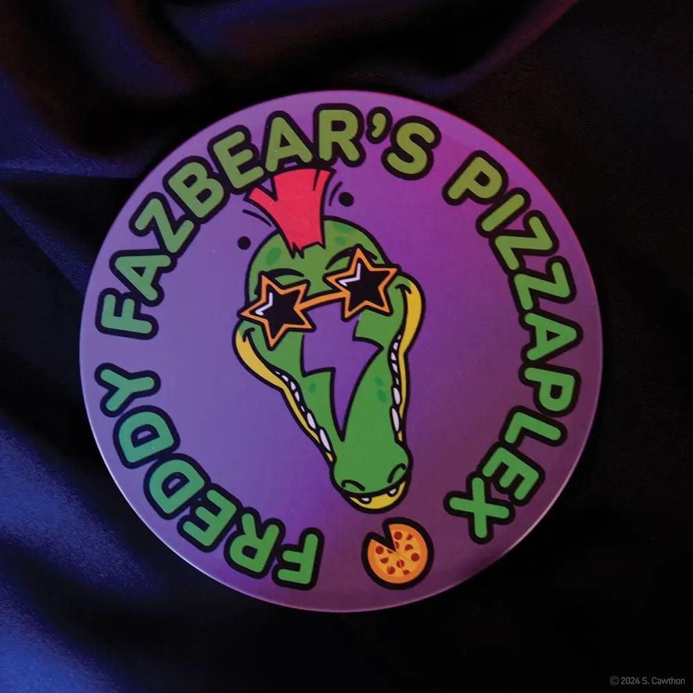 Five Nights at Freddy's Printed Metal Drinks Coasters