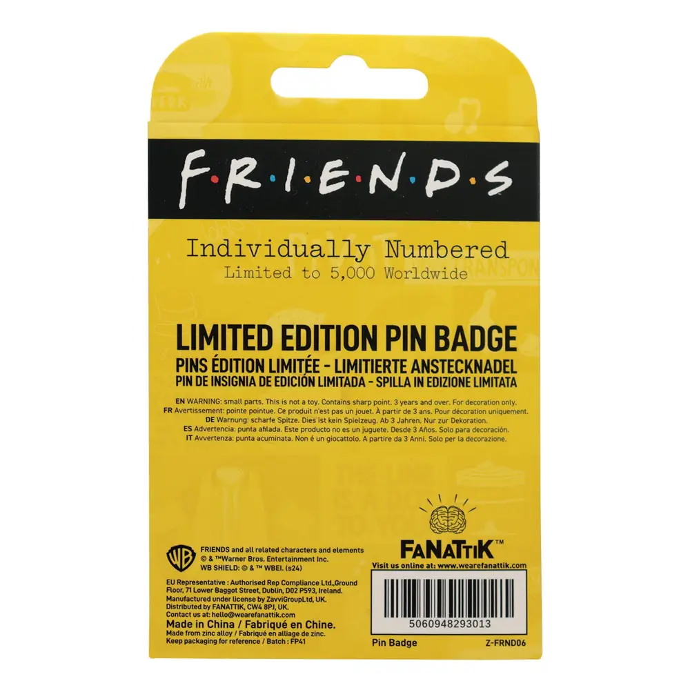 Friends Frame Pin Badge