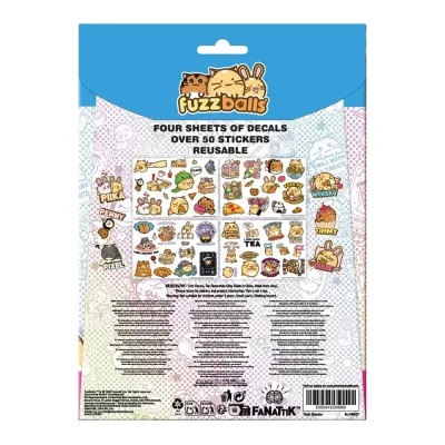 Fuzzballs Set of Tech Decal Stickers