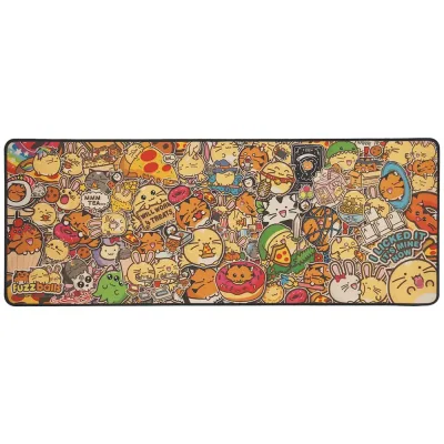 Fuzzballs XL Desk Pad and Coaster Set