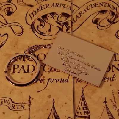 Harry Potter Letter Keyring