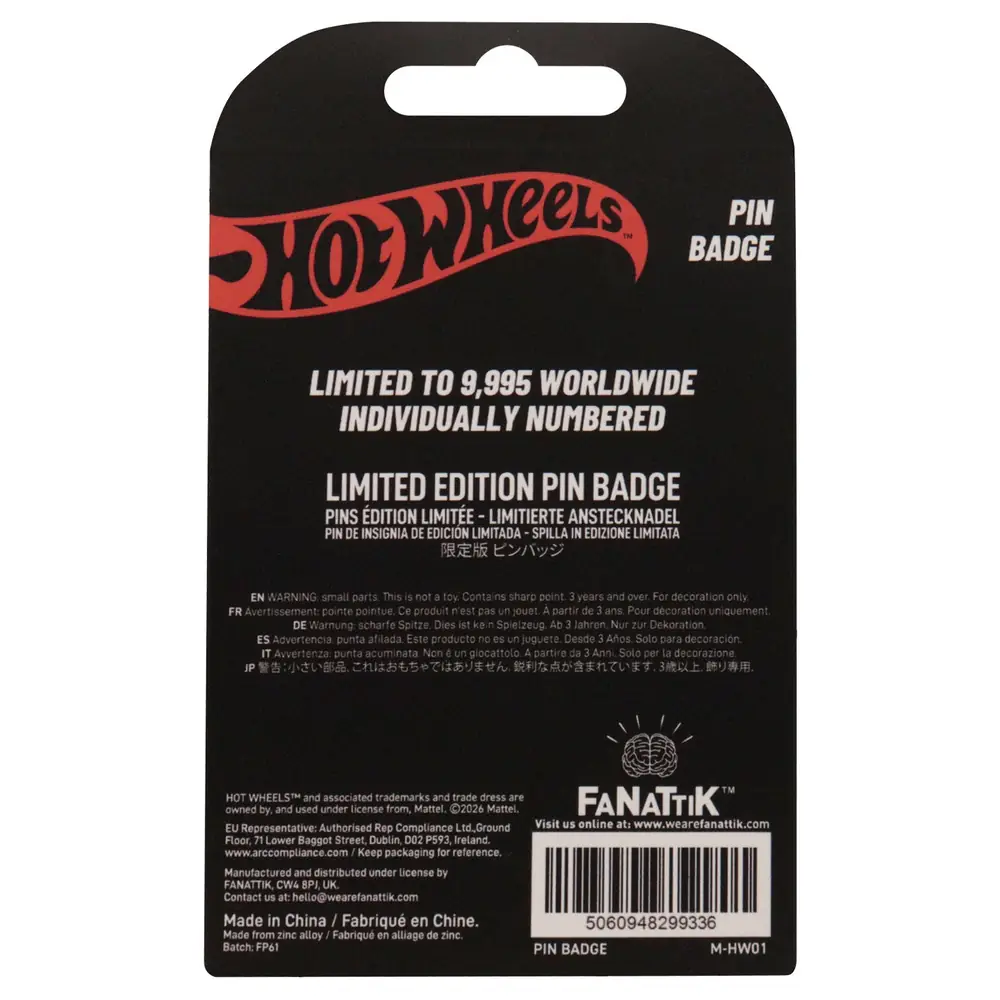 Hot Wheels™ - Limited Edition Race Team Pin Badge