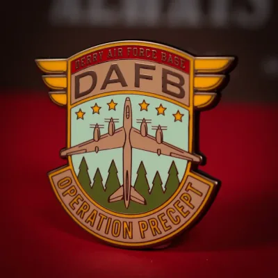 IT: Welcome to Derry DAFB Pin Badge