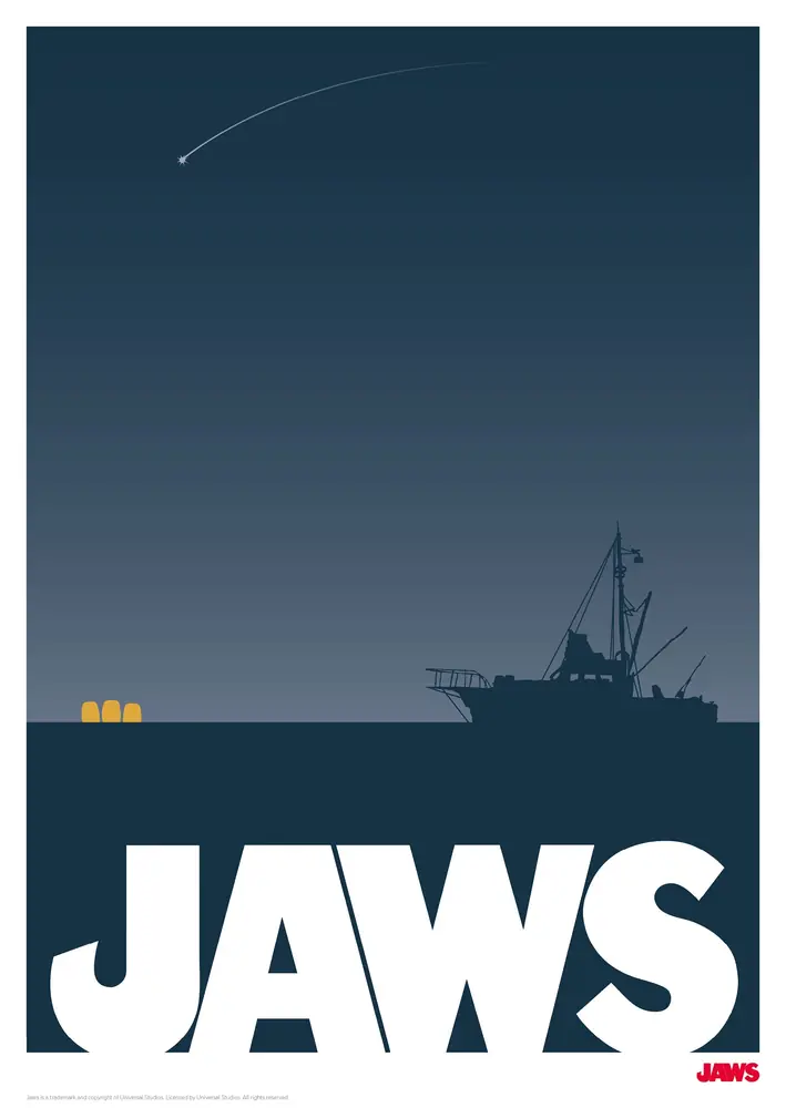 Jaws Limited Edition Art Print - 5