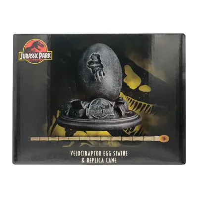 Jurassic Park 30th Anniversary Replica Egg & John Hammond Cane Set