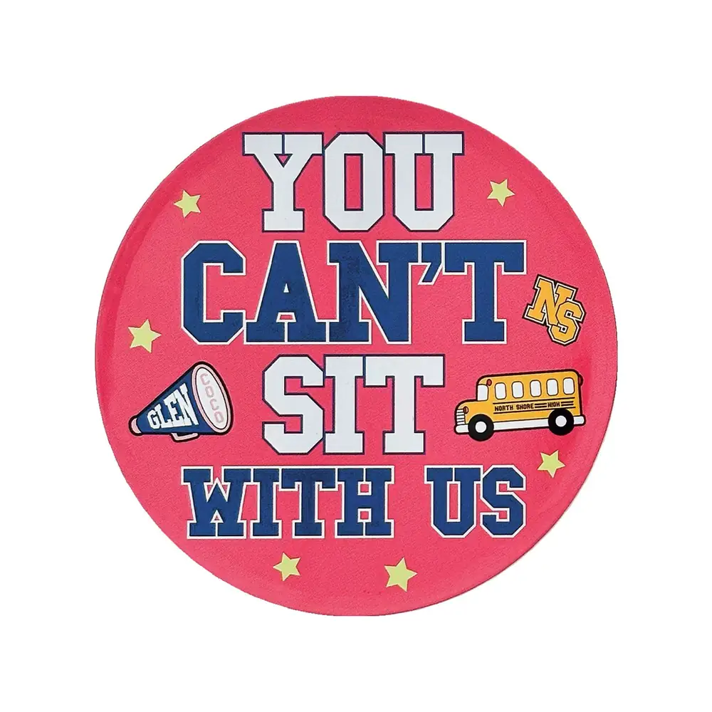 Mean Girls Set of Four Printed Metal Coasters
