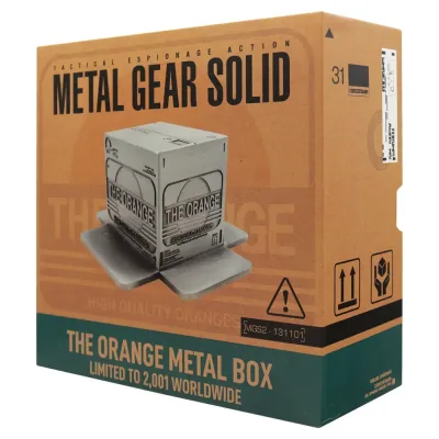 Metal Gear Solid 2 Replica Cardboard Box
