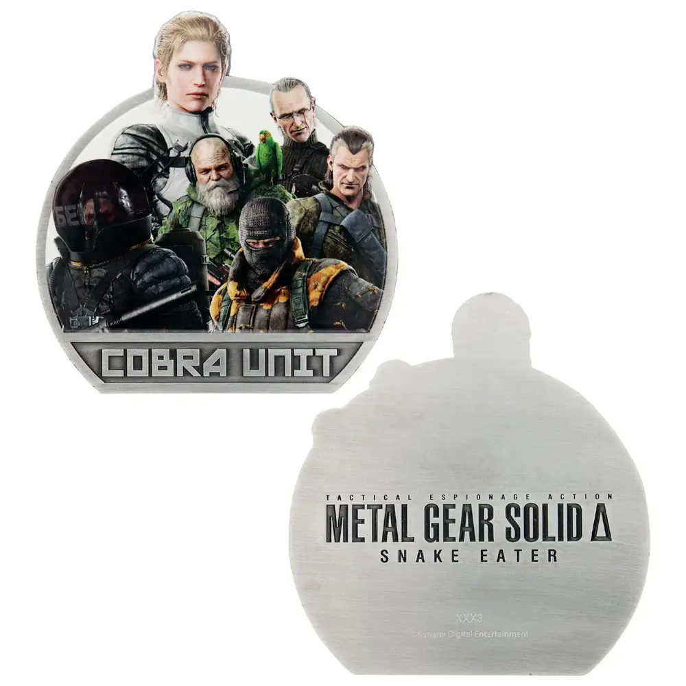 Metal Gear Solid Delta Cobra Unit Medallion