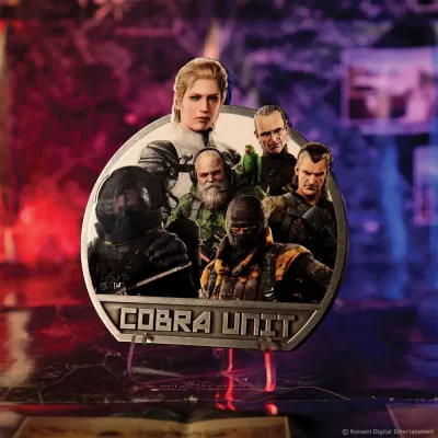 Metal Gear Solid Delta Cobra Unit Medallion