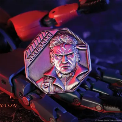 Metal Gear Solid Delta Limited Edition Naked Snake Coin