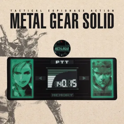 Metal Gear Solid Desk Pad & Coaster Set