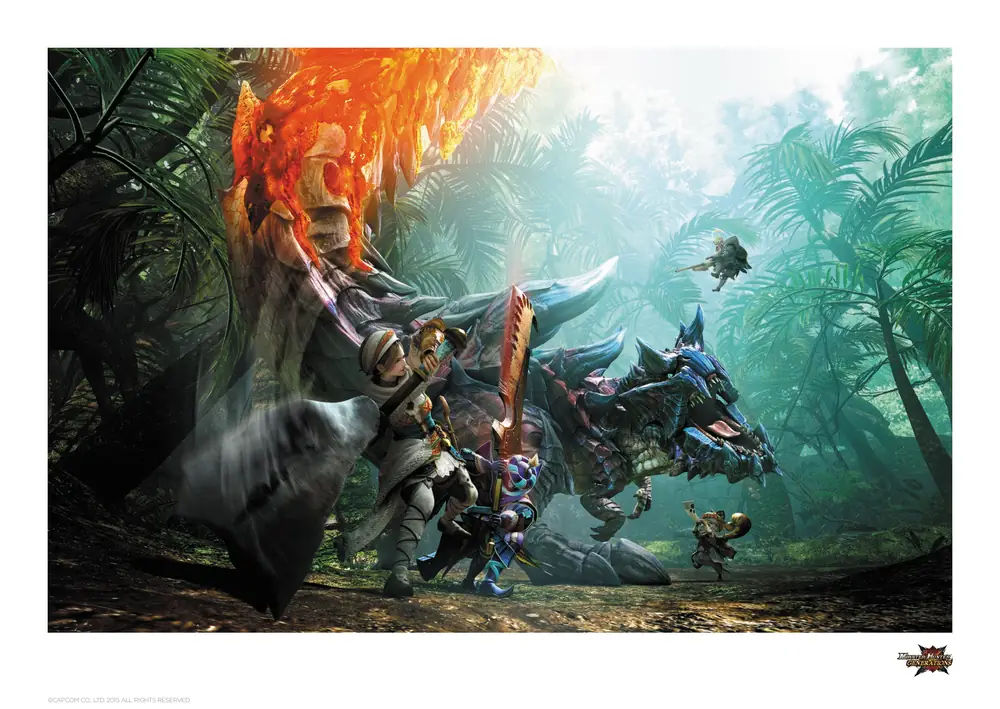 Monster Hunter Limited Edition Art Print - 2
