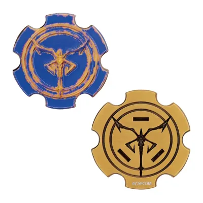 Resident Evil 4 Church Puzzle Medallion Set