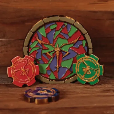 Resident Evil 4 Church Puzzle Medallion Set